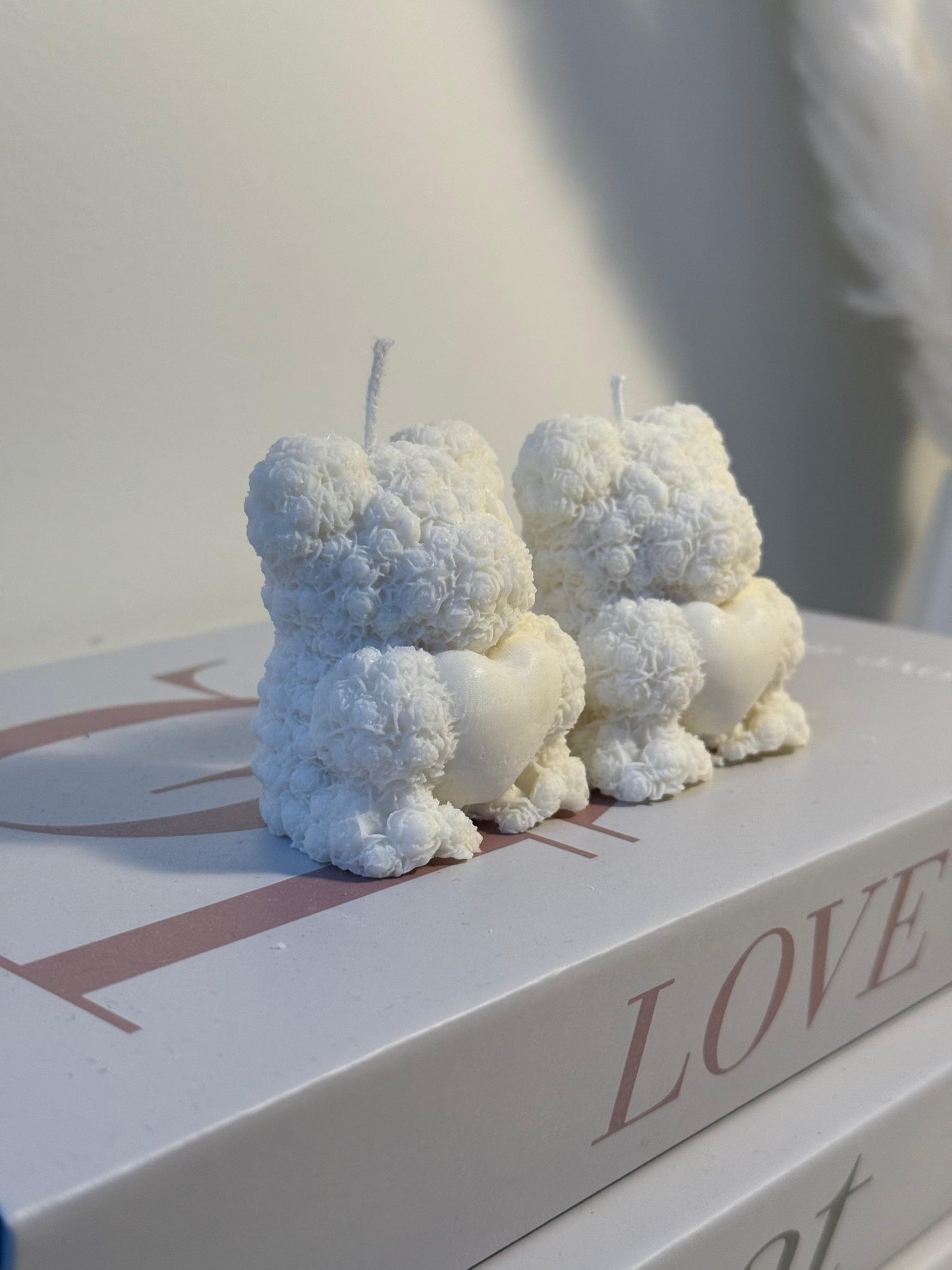 BEAR . CANDLE