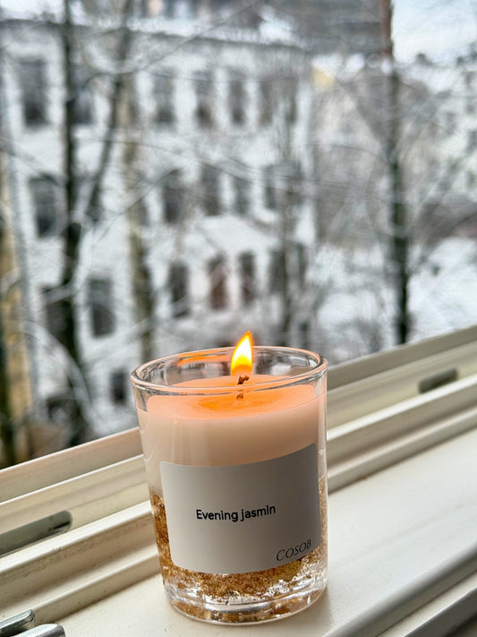 Evening jasmine candle