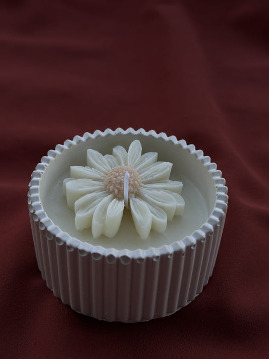 Handmade Jesmonite Candle