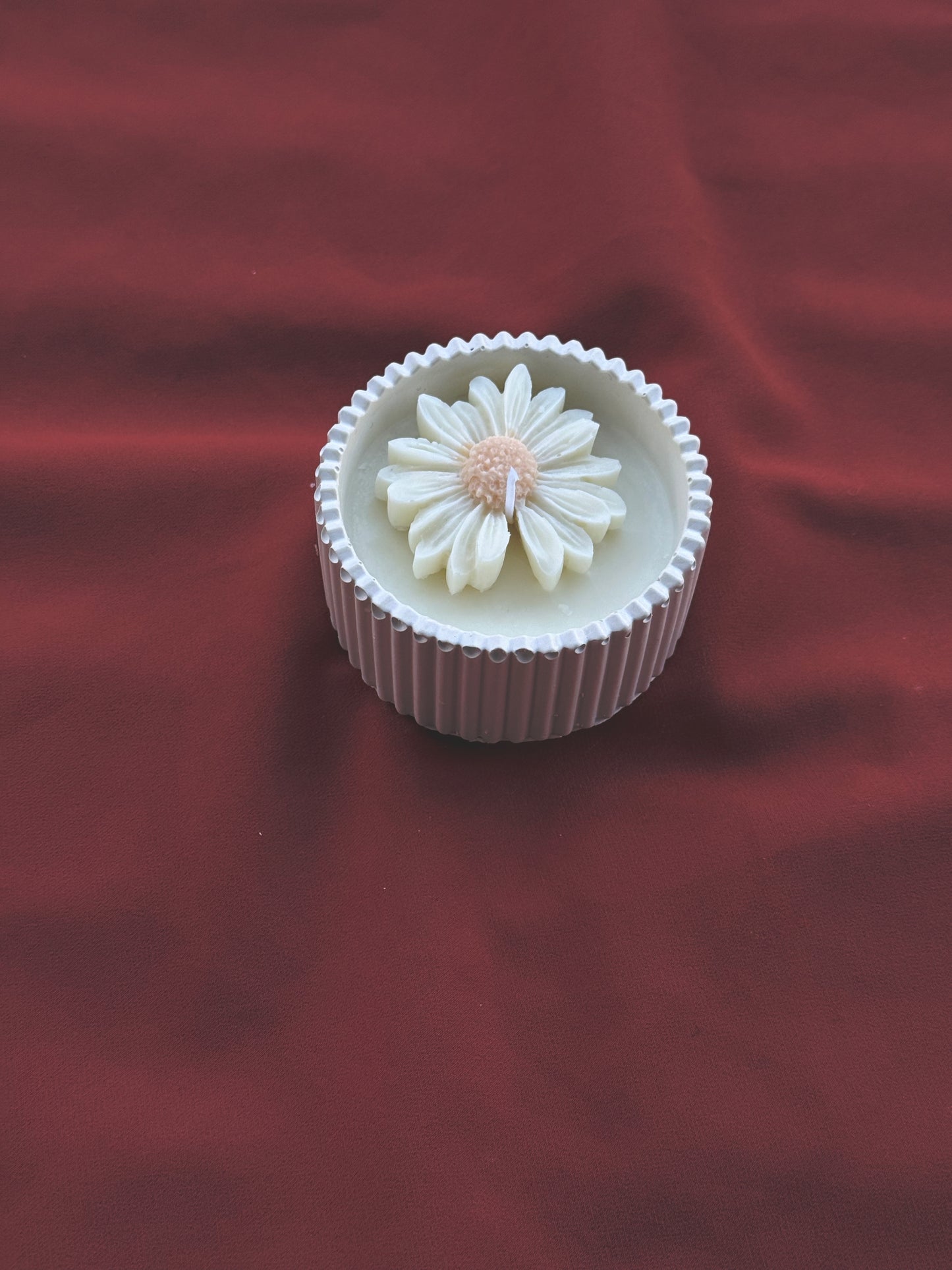 Handmade Jesmonite Candle